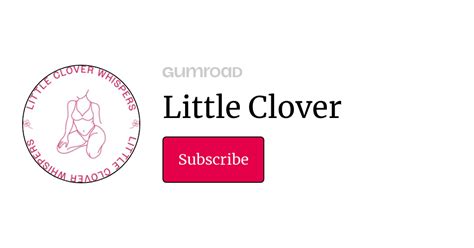Little Clover Whispers streamer JOI. . Little clover whispers gumroad